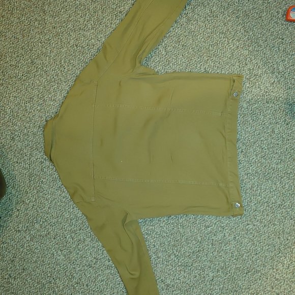 Brown China Denim Jacket - Picture 5 of 5